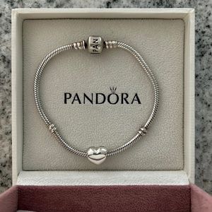 Pandora Sterling Silver Heart Charm
